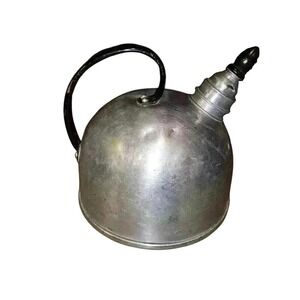 Vintage‎ Tea Kettle Aluminum With Whistle